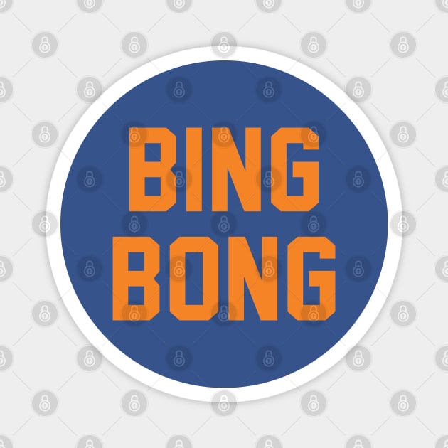 BING BONG Magnet by BodinStreet